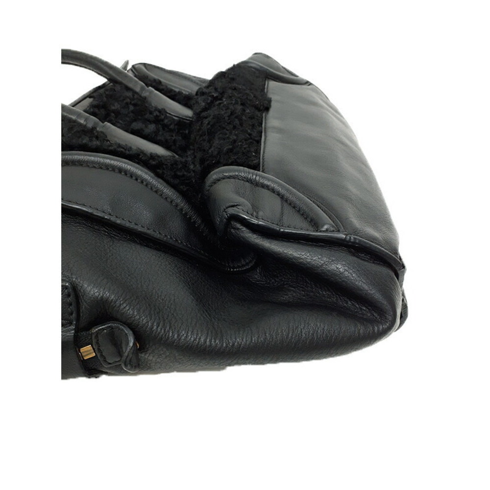 Celine Shopper Tote Shoulder Leather Calfskin Handbag - Picture 9 of 9